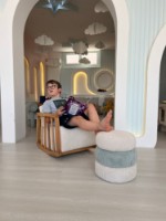 Fotoliu Atelier Del Sofa Kidi White imaginea #4 — magazin online Desire.md
