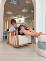 Fotoliu Atelier Del Sofa Kidi White imaginea #5 — magazin online Desire.md