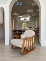 Fotoliu Atelier Del Sofa Kleamini Whte
