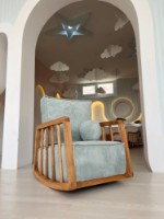 Кресло Atelier Del Sofa Sallanan Blue