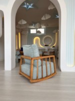 Кресло Atelier Del Sofa Sallanan Blue фото №2 — интернет-магазин Desire.md
