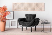 Fotoliu Atelier Del Sofa Nitta Single Black