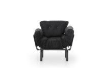 Кресло Atelier Del Sofa Nitta Single Black фото №3 — интернет-магазин Desire.md