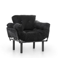 Кресло Atelier Del Sofa Nitta Single Black фото №4 — интернет-магазин Desire.md