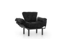 Кресло Atelier Del Sofa Nitta Single Black фото №5 — интернет-магазин Desire.md