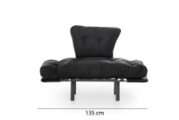 Кресло Atelier Del Sofa Nitta Single Black фото №14 — интернет-магазин Desire.md