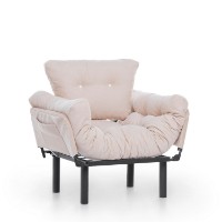 Fotoliu Atelier Del Sofa Nitta Single Cream imaginea #4 — magazin online Desire.md