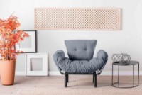 Кресло Atelier Del Sofa Nitta Single Grey фото №2 — интернет-магазин Desire.md