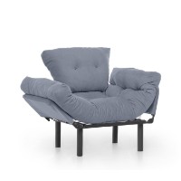 Кресло Atelier Del Sofa Nitta Single Grey фото №6 — интернет-магазин Desire.md