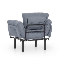 Кресло Atelier Del Sofa Nitta Single Grey фото №10 — интернет-магазин Desire.md