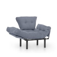 Кресло Atelier Del Sofa Nitta Single Grey фото №11 — интернет-магазин Desire.md