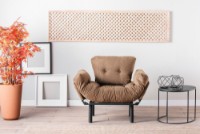 Кресло Atelier Del Sofa Nitta Single Light Brown фото №2 — интернет-магазин Desire.md