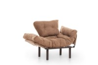 Кресло Atelier Del Sofa Nitta Single Light Brown фото №6 — интернет-магазин Desire.md
