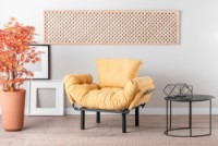 Fotoliu Atelier Del Sofa Nitta Single Mustard