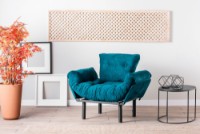 Fotoliu Atelier Del Sofa Nitta Single Petrol Green