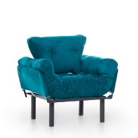 Кресло Atelier Del Sofa Nitta Single Petrol Green фото №4 — интернет-магазин Desire.md