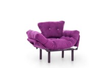 Кресло Atelier Del Sofa Nitta Single Purple фото №6 — интернет-магазин Desire.md