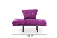 Кресло Atelier Del Sofa Nitta Single Purple фото №13 — интернет-магазин Desire.md