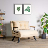Fotoliu Atelier Del Sofa Sando Cream