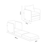 Fotoliu Atelier Del Sofa Saga Green imaginea #8 — magazin online Desire.md