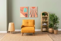 Кресло Atelier Del Sofa Cosmo Bohemian Mustard фото №4 — интернет-магазин Desire.md