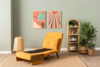 Кресло Atelier Del Sofa Cosmo Bohemian Mustard фото №5 — интернет-магазин Desire.md