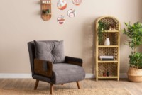 Кресло Atelier Del Sofa Cosmo Grey фото №2 — интернет-магазин Desire.md
