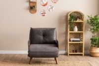 Кресло Atelier Del Sofa Cosmo Grey фото №3 — интернет-магазин Desire.md