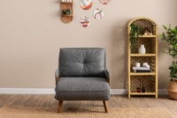 Кресло Atelier Del Sofa Cosmo Light Grey фото №3 — интернет-магазин Desire.md