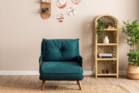 Кресло Atelier Del Sofa Cosmo Petrol Green фото №3 — интернет-магазин Desire.md