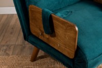 Кресло Atelier Del Sofa Cosmo Petrol Green фото №8 — интернет-магазин Desire.md