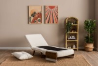 Fotoliu Atelier Del Sofa Cosmo Teddy Fabric White imaginea #5 — magazin online Desire.md