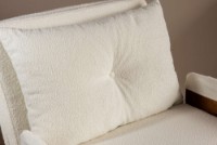 Fotoliu Atelier Del Sofa Cosmo Teddy Fabric White imaginea #9 — magazin online Desire.md