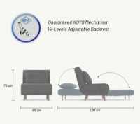Кресло Atelier Del Sofa Folde Single Cream фото №11 — интернет-магазин Desire.md