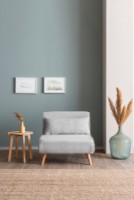 Fotoliu Atelier Del Sofa Folde Teddy Fabric Grey imaginea #3 — magazin online Desire.md