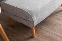 Fotoliu Atelier Del Sofa Folde Teddy Fabric Grey imaginea #5 — magazin online Desire.md