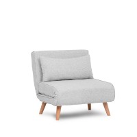 Fotoliu Atelier Del Sofa Folde Teddy Fabric Grey imaginea #8 — magazin online Desire.md