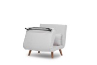 Кресло Atelier Del Sofa Folde Teddy Fabric White фото №17 — интернет-магазин Desire.md