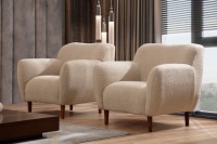 Fotoliu Atelier Del Sofa Napoli Cappuccino