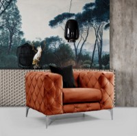 Кресло Atelier Del Sofa Como Orange фото №4 — интернет-магазин Desire.md