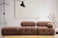 Пуф Atelier Del Sofa Bubble Brown Bouclette фото №3 — интернет-магазин Desire.md