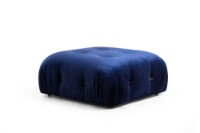 Fotoliu moale Atelier Del Sofa Bubble Velvet Blue