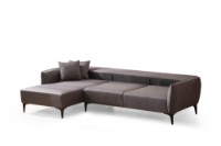 Угловой диван Atelier Del Sofa Belissimo Left Dark Grey фото №6 — интернет-магазин Desire.md