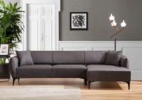 Угловой диван Atelier Del Sofa Belissimo Right Dark Grey фото №2 — интернет-магазин Desire.md