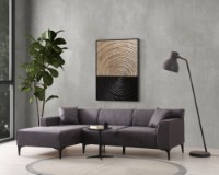 Угловой диван Atelier Del Sofa New Petra Left Anthracite