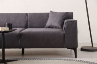 Угловой диван Atelier Del Sofa New Petra Left Anthracite фото №3 — интернет-магазин Desire.md