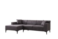 Угловой диван Atelier Del Sofa New Petra Left Anthracite фото №7 — интернет-магазин Desire.md
