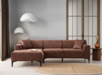 Угловой диван Atelier Del Sofa New Petra Left Cognac фото №2 — интернет-магазин Desire.md