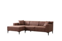 Угловой диван Atelier Del Sofa New Petra Left Cognac фото №7 — интернет-магазин Desire.md