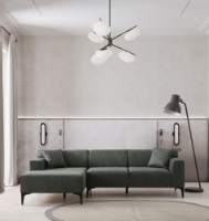 Угловой диван Atelier Del Sofa New Petra Left Green фото №2 — интернет-магазин Desire.md